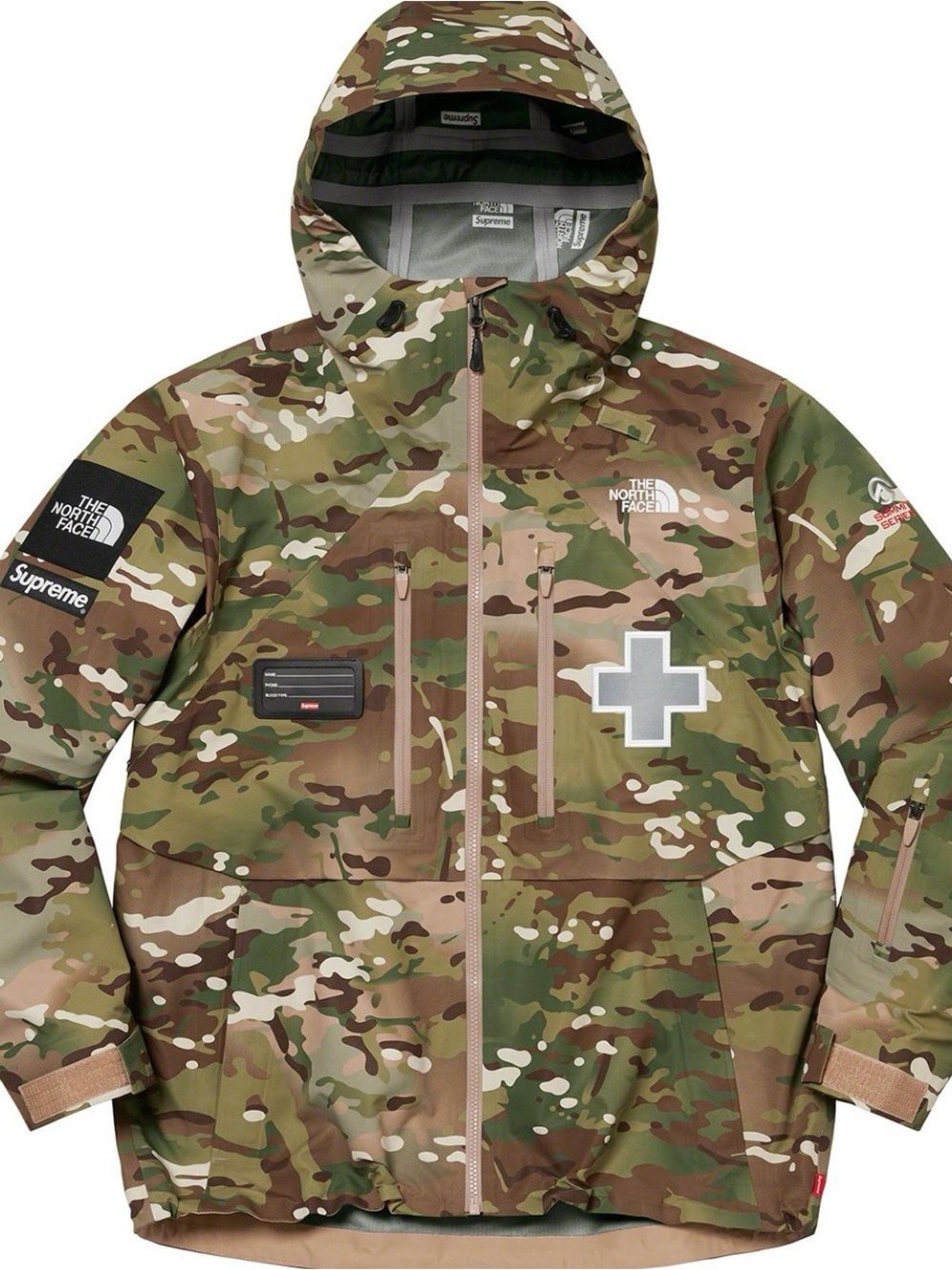 NWT Supreme x The North Face Men’s Army Utility Jacket L